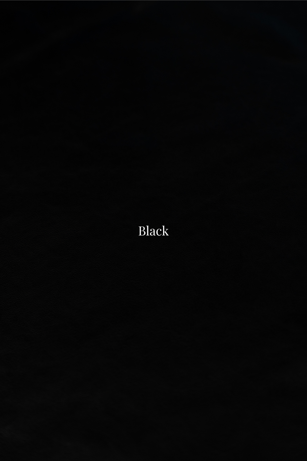 Black text on a black background