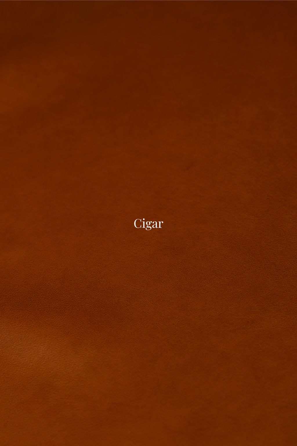 Brown leather texture with 'Cigar' label